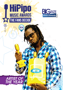 2nd HiPipo Music Awards Artist of the Year Bebe Cool.png