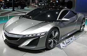 2012 Acura on Nsx Concept Car At The 2012 New York International Auto Show