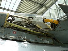 MIG-23 sweep wing mechanism Aircraft engine MiG-23 sweep wing mechanism.jpg