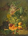 Still Life dengan Bunga-Bungaan dan Buah-Buahan, 1816-7 (Rijksmuseum Amsterdam)