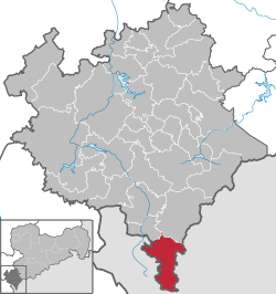 Розташування Бад-Брамбах