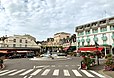 La place de la République à Bagnoles-de-l’Orne dans l’Orne.