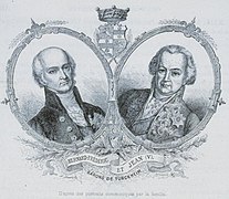 Bernard-Frédéric et Jean (V) de Turckheim