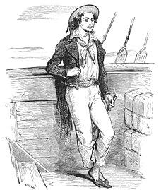 Edmond Dantès, jeune marin et second à bord du Pharaon.