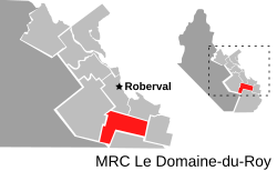 Location of Saint-François-de-Sales