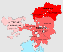 Description de l'image Carte archiduché Autriche.svg.