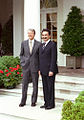 Presidentti Carter Turkin pääministerin Bülent Ecevitin kanssa Valkoisessa talossa vuonna 1978