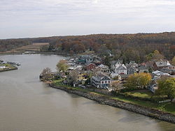 Skyline of Chesapeake City