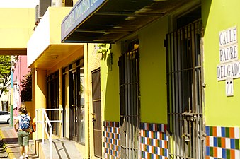 Calle Padre Delgado - barrio-pueblo
