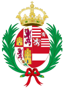 Escudo de la reina Margarita de Austria-Estiria (1599 - 1611)