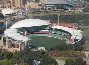 Das Adelaide Oval im April 2014