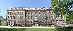 Cornell Morrill Hall photostitch rectilinear corrected May 2009.jpg