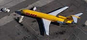 Boeing 727 společnosti DHL na letišti v San Diegu