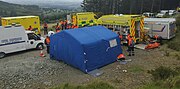 Search and Rescue exercise in the Dublin Mountains.