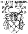Wappen der Grafen von Fürstenberg in Siemachers Wappenbuch, 1902