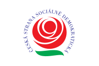 Flag of the Czech Social Democratic Party