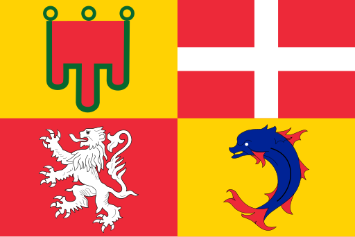 Flag of a region Auvergne-Rhône-Alpes.svg