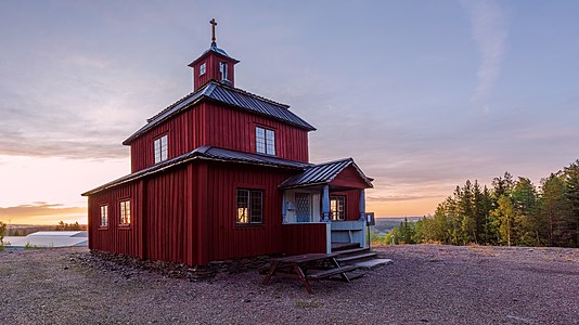 WLM: Chapel at Garpenberg mines in Garpenberg, Dalarna.