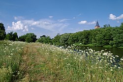 View across the Klyazma River, Pavlovo-Posadsky District