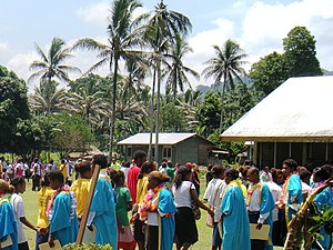 Graduation day at Sir Dudley Tuti College