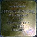 Stolperstein für Johanna Straubing