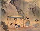 Shin Yun-bok (1758-?), A Boat Ride, 1805, Gansong Art Gallery.