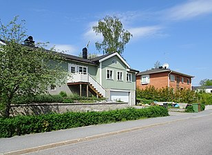 Villor vid Kästadalsvägen.