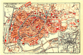 Мапа Страсбурга від 1888