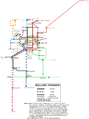 Straßenbahnnetzplan (2008).