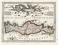 Mapa de Creta de 1719