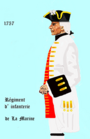 régiment de La Marine de 1757 à 1762
