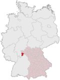 Localização de Miltenberg na Alemanha