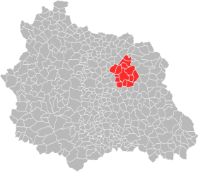 Localisation de Communauté de communes Entre Dore et Allier