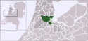 Location map of Amsterdam.