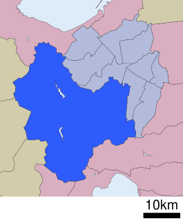 南区 (札幌市)位置図