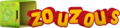 Logo de Zouzous utilisé entre chaque dessin animé du 25 juin 2011 au 8 décembre 2019.