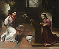 Ludovico Carracci. "Maarja kuulutus" (1584)