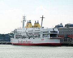 De Oleander in de haven van Oostende, september 2007