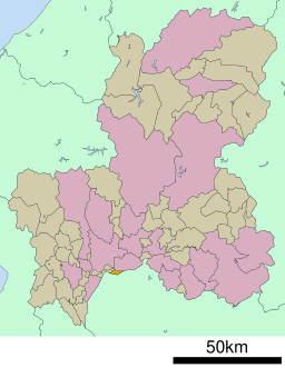 川島町の位置