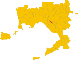 Massa di Somma - Localizazion