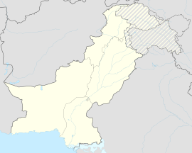 Карачи на мапи Пакистана