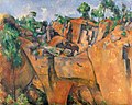 Der Steinbruch Bibemus von Paul Cézanne, 1898