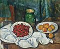 "Still Life with Cherries and Peaches", Paul Cézanne