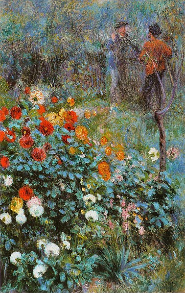 "Боль уходит, а красота остается..." - Страница 2 378px-Pierre-Auguste_Renoir_-_Jardin_de_la_rue_Cortot