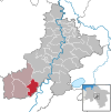 Lage der Gemeinde Raddestorf im Landkreis Nienburg/Weser