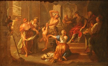 El juicio de Salomón, Montpellier, Museo Fabre.