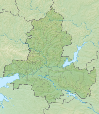 Kartposition Ryssland Rostov oblast