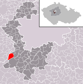 Localisation de Řevnice