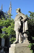 Rollo of Normandy statue Rouen c