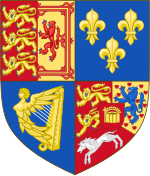 Description de l'image Royal Arms of Great Britain (1714-1801).svg.